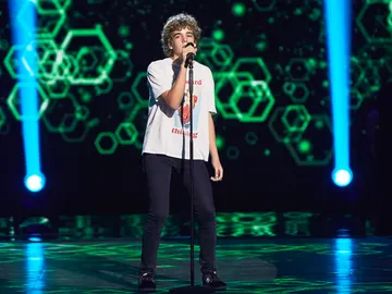 Marcos Ricbour canta 'Ex's and Oh's' en las Audiciones a ciegas de 'La Voz Kids' Marcos Ricbour canta 'Ex's and Oh's' en las Audiciones a ciegas de 'La Voz Kids'