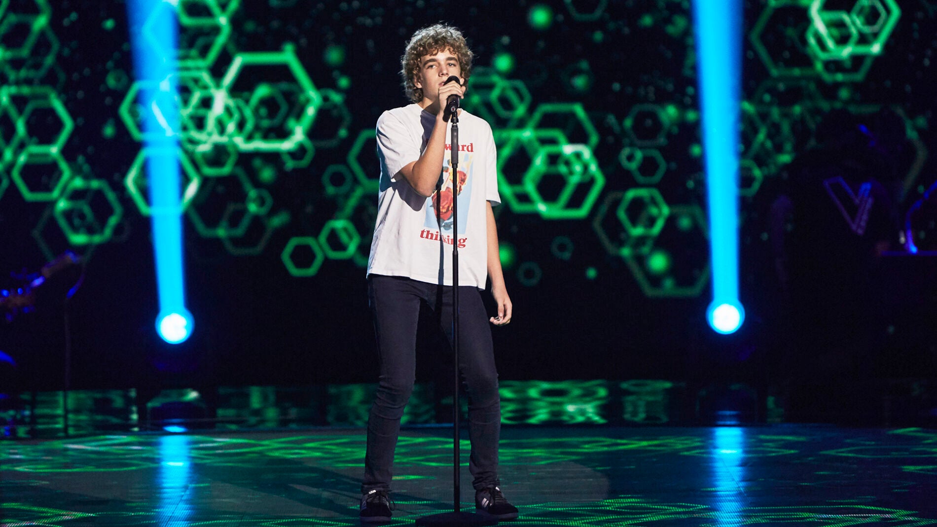 Marcos Ricbour canta 'Ex's and Oh's' en las Audiciones a ciegas de 'La Voz Kids'
