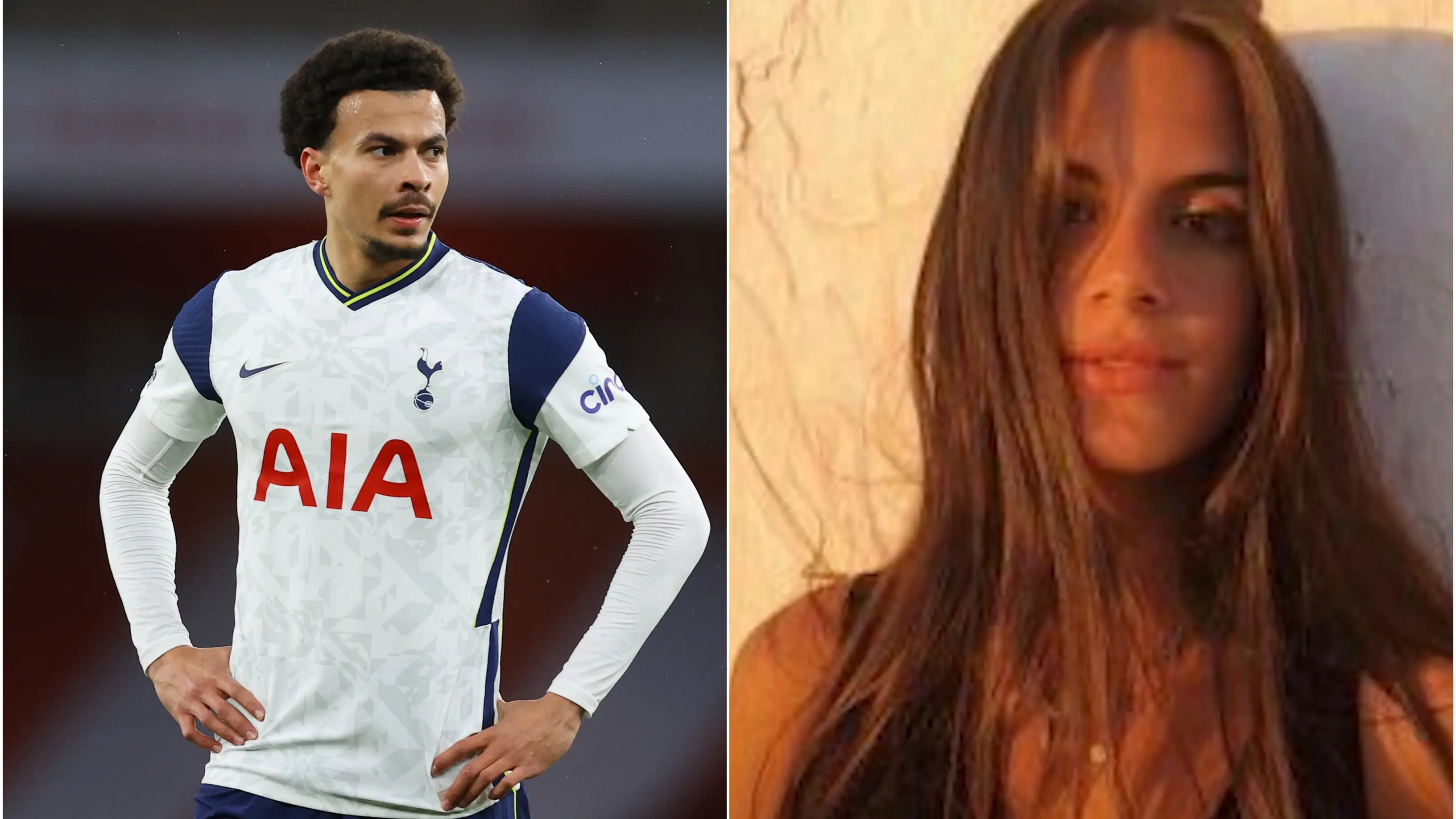 Pillan a Dele Alli, jugador del Tottenham, bes&aacute;ndose con la hija de Pep Guardiola