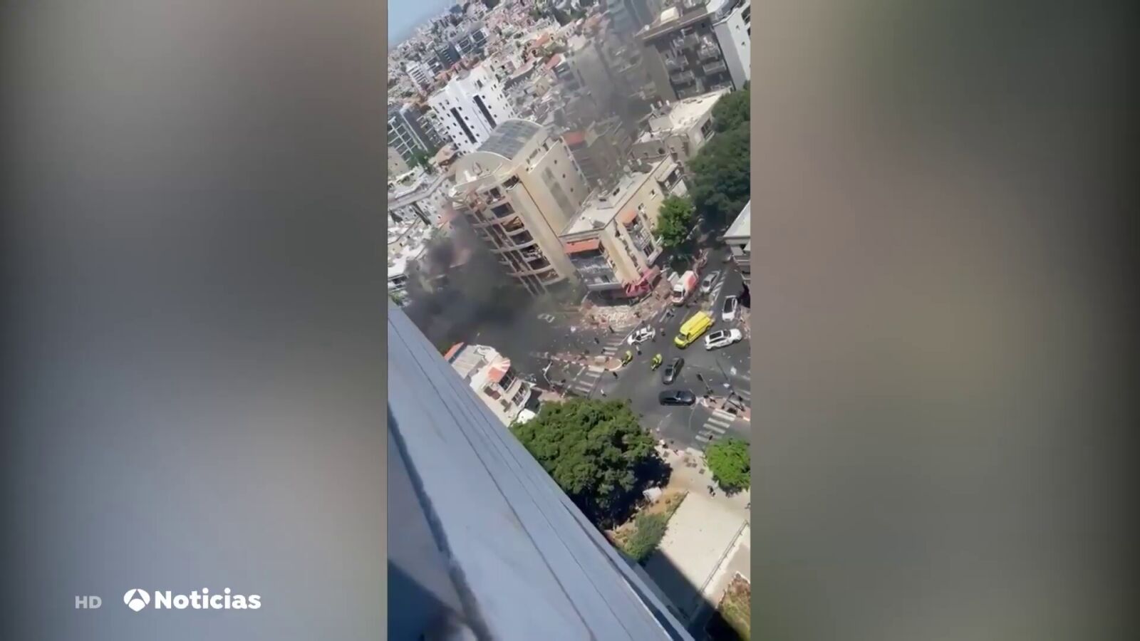 Israel responsabiliza al grupo palestino Hamás de las muertes de los civiles en sus bombardeos 