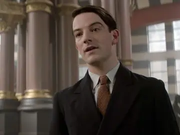 Kevin Guthrie, Abernathy en 'Animales Fantásticos' Kevin Guthrie, Abernathy en 'Animales Fantásticos'