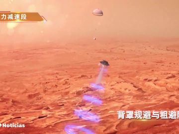 China consigue aterrizar en Marte el sonda Tianwen-1