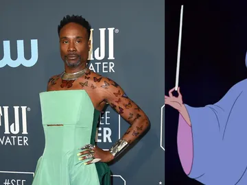 Billy Porter y el Hada Madrina de 'La Cenicienta' Billy Porter y el Hada Madrina de 'La Cenicienta'