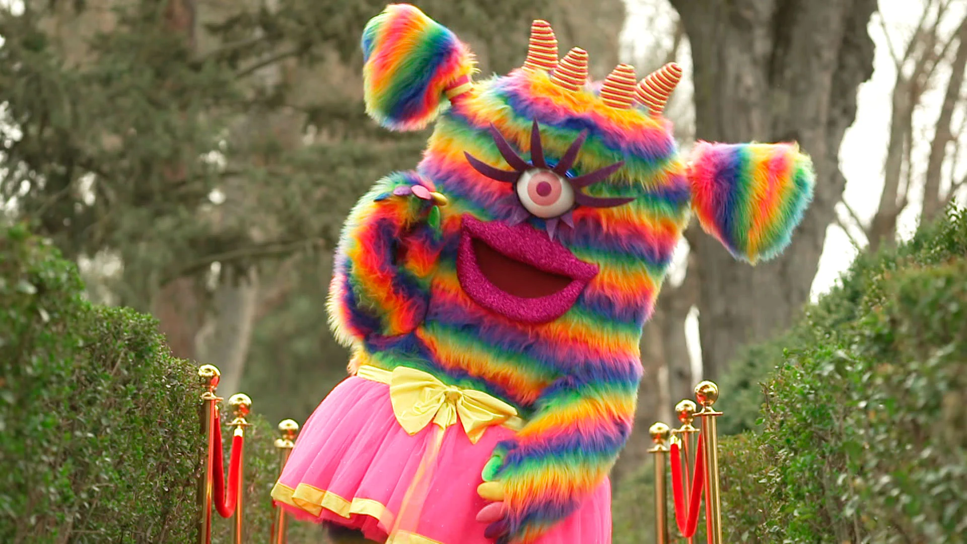 Así es la Monstruita de ‘Mask Singer’, “un arcoíris de pelo y fantasía”