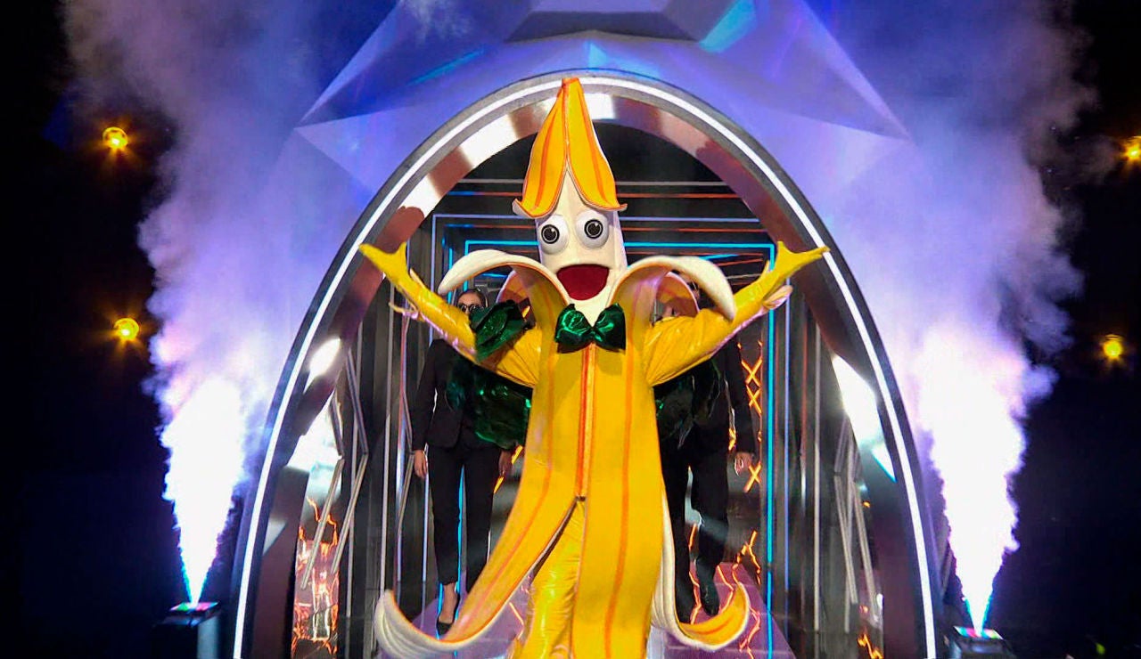 Plátano trae el buen rollo a ‘Mask Singer’: “No pienso tropezar en el escenario”