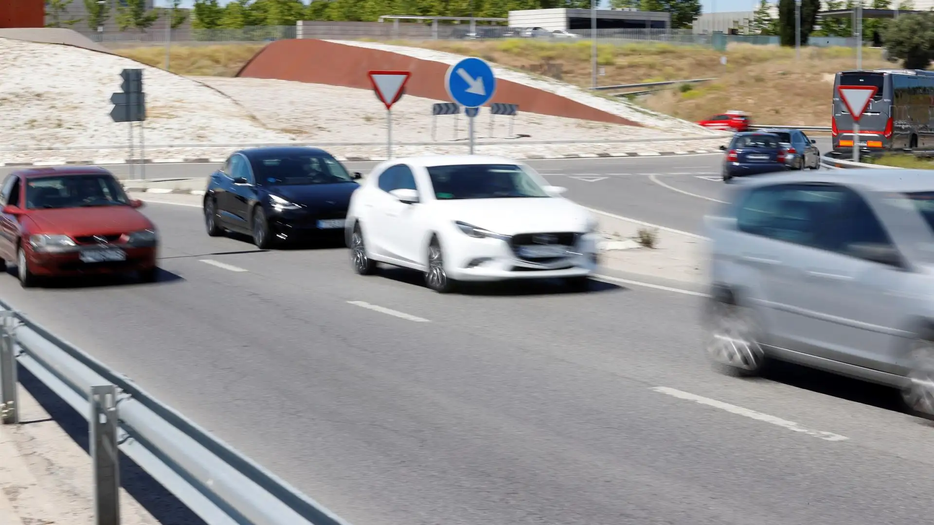 Un conductor borracho conduce de forma temeraria en la autopista de Inca Un conductor borracho conduce de forma temeraria en la autopista de Inca