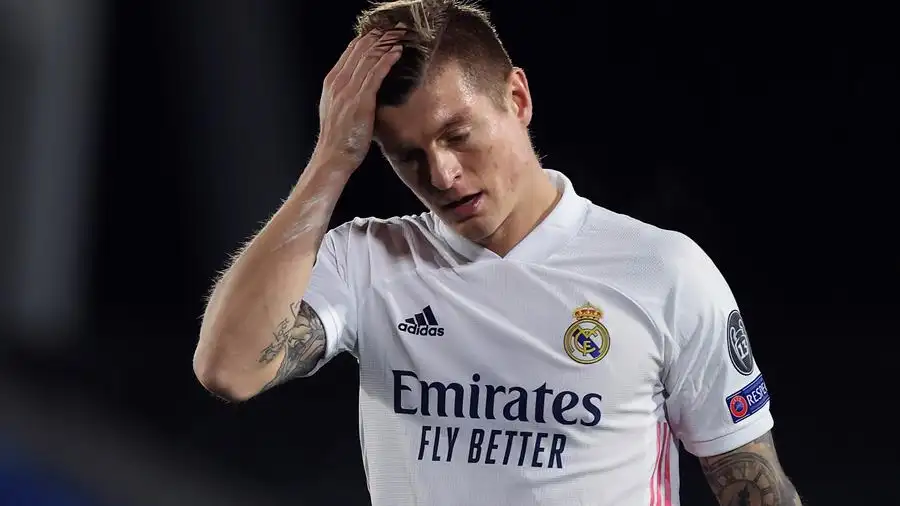 Toni Kroos, durante un partido Toni Kroos, durante un partido