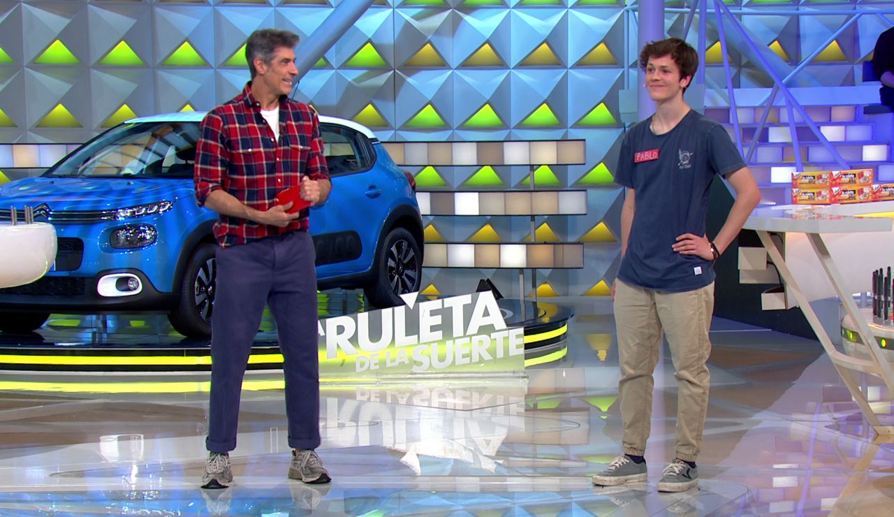 ¡Y la conocía! Pablo, a una palabra de ganar el panel final de 'La ruleta de la suerte' ¡Y la conocía! Pablo, a una palabra de ganar el panel final de 'La ruleta de la suerte'