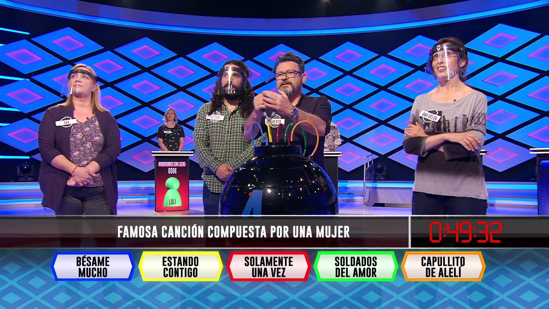 Los ‘Libérrimos’, cantarines para acertar en ‘¡Boom!’ una canción compuesta por una mujer Los ‘Libérrimos’, cantarines para acertar en ‘¡Boom!’ una canción compuesta por una mujer