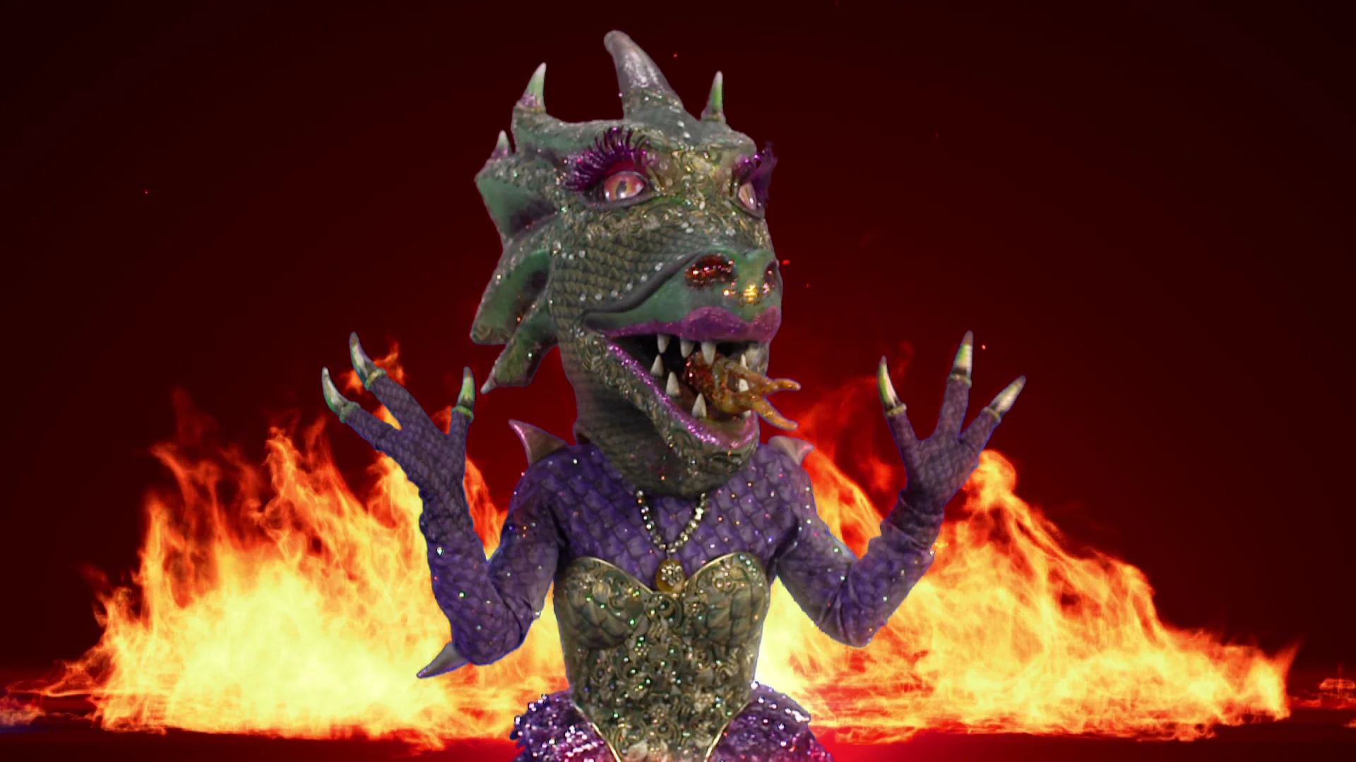 La Dragona, puro fuego en ‘Mask Singer’: “Tengo unas garras que ya quisiera Rosalía”