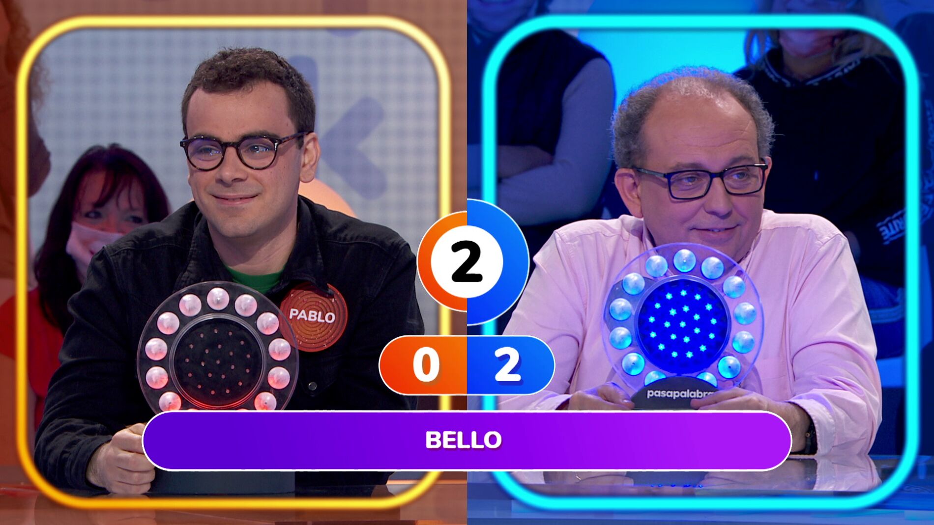 El intercambio de piropos entre Javier y Pablo para resolver el duelo en ‘La Pista’