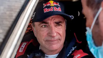 Carlos Sainz, en el Rally de Andalucía