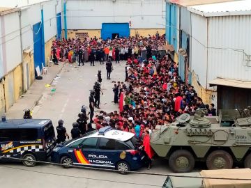 Devolución de migrantes en Ceuta