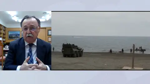 Juan Jesús Vivas, presidente de Ceuta: "Esto es una invasión, Juan Jesús Vivas, presidente de Ceuta: "Esto es una invasión,