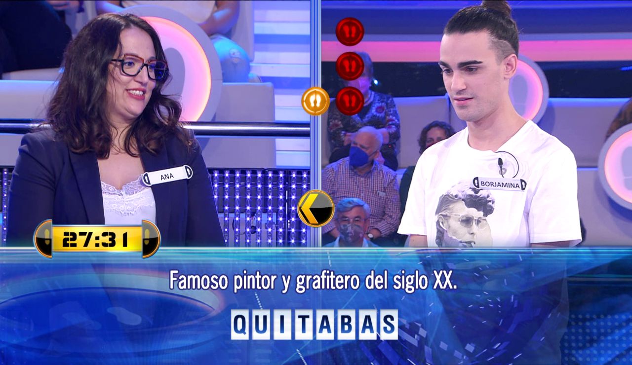 ¡Otra vez in extremis! Un grafitero pone a Borja contra las cuerdas en ‘¡Ahora caigo!’ ¡Otra vez in extremis! Un grafitero pone a Borja contra las cuerdas en ‘¡Ahora caigo!’