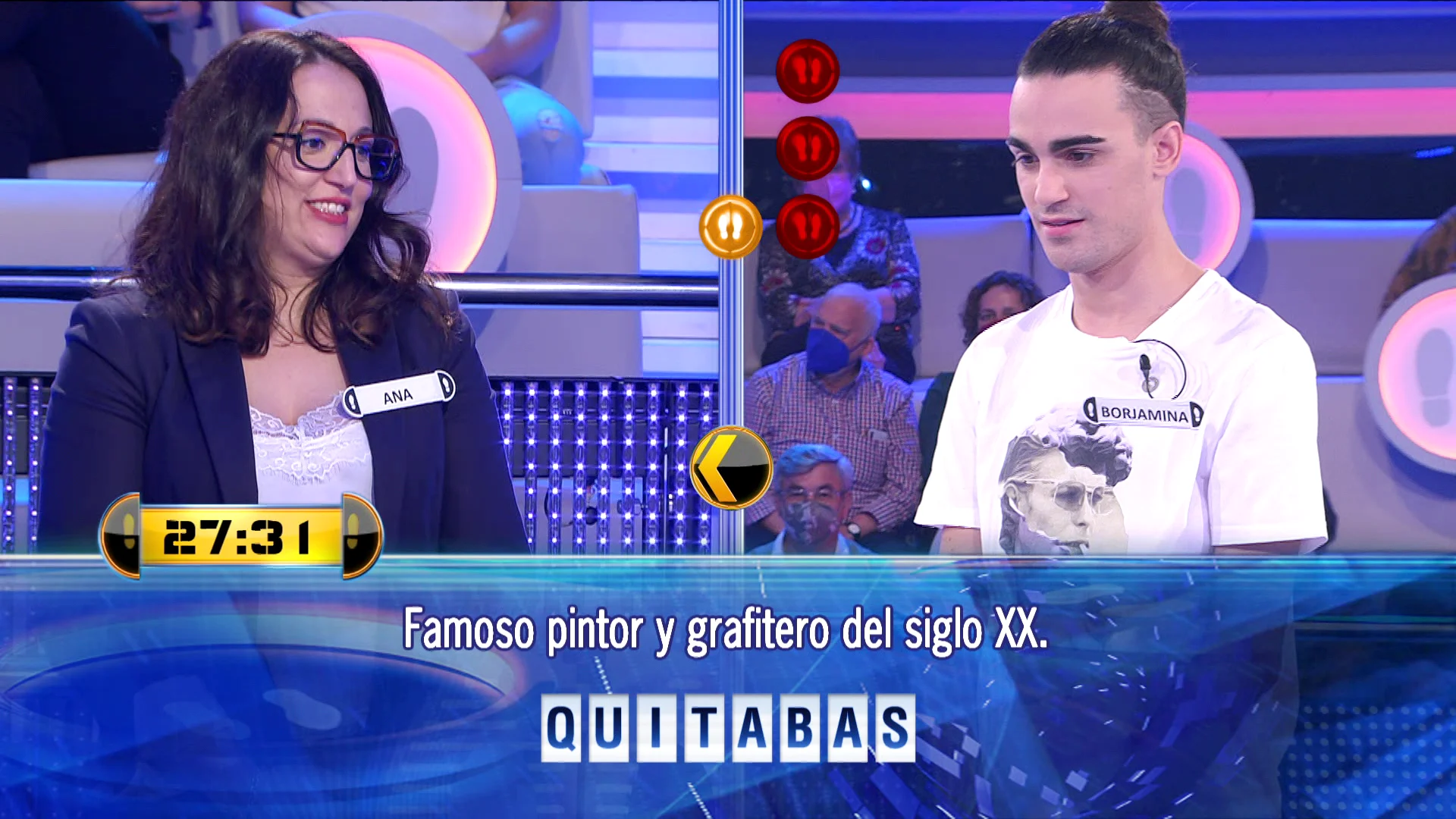 ¡Otra vez in extremis! Un grafitero pone a Borja contra las cuerdas en ‘¡Ahora caigo!’ ¡Otra vez in extremis! Un grafitero pone a Borja contra las cuerdas en ‘¡Ahora caigo!’