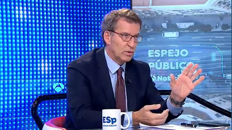 Alberto N&uacute;&ntilde;ez Feij&oacute;o, presidente de Galicia