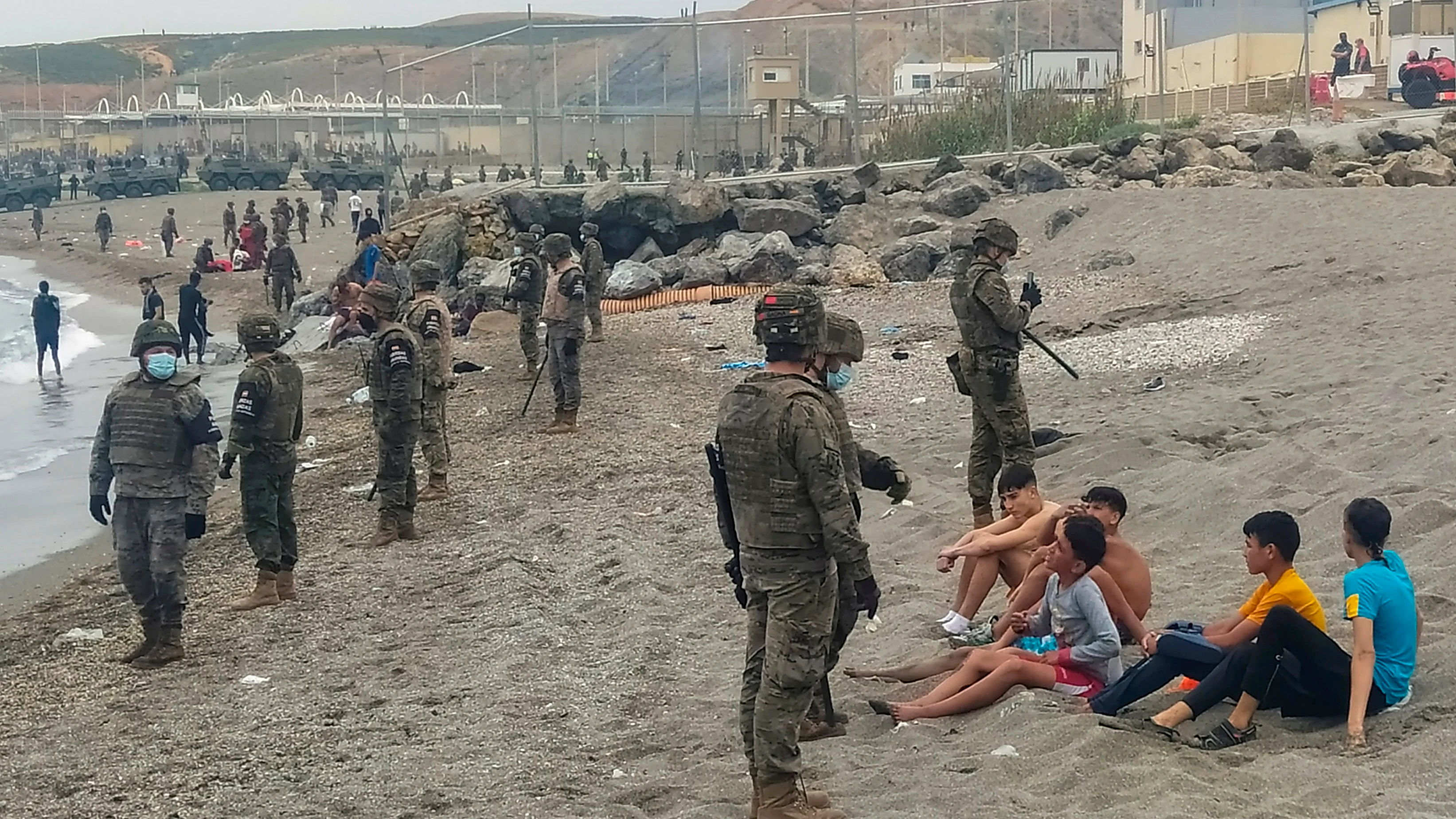 &iquest;Qu&eacute; est&aacute; pasando en Ceuta y a qu&eacute; se debe la llegada de miles de inmigrantes desde Marruecos?