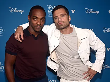 Anthony Mackie y Sebastian Stan Anthony Mackie y Sebastian Stan
