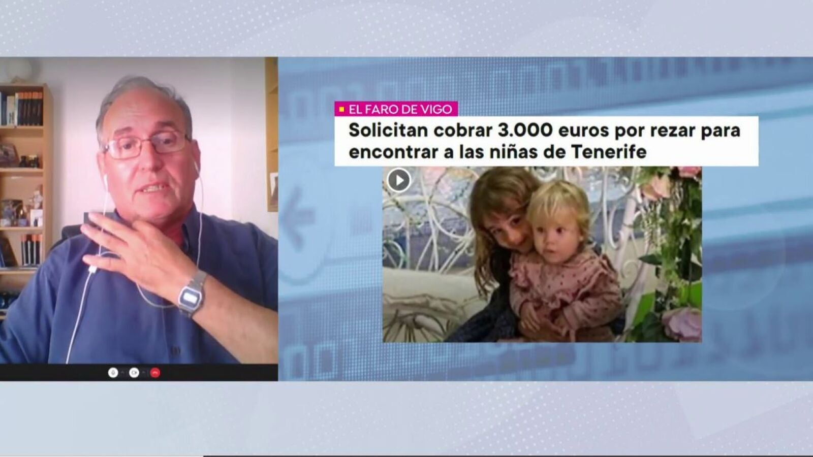 Piden 3.000 euros a la familia de las niñas desaparecidas en Tenerife por rezar para que las encuentren