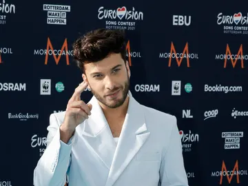 Blas Cantó, en el Festival de Eurovisión Blas Cantó, en el Festival de Eurovisión