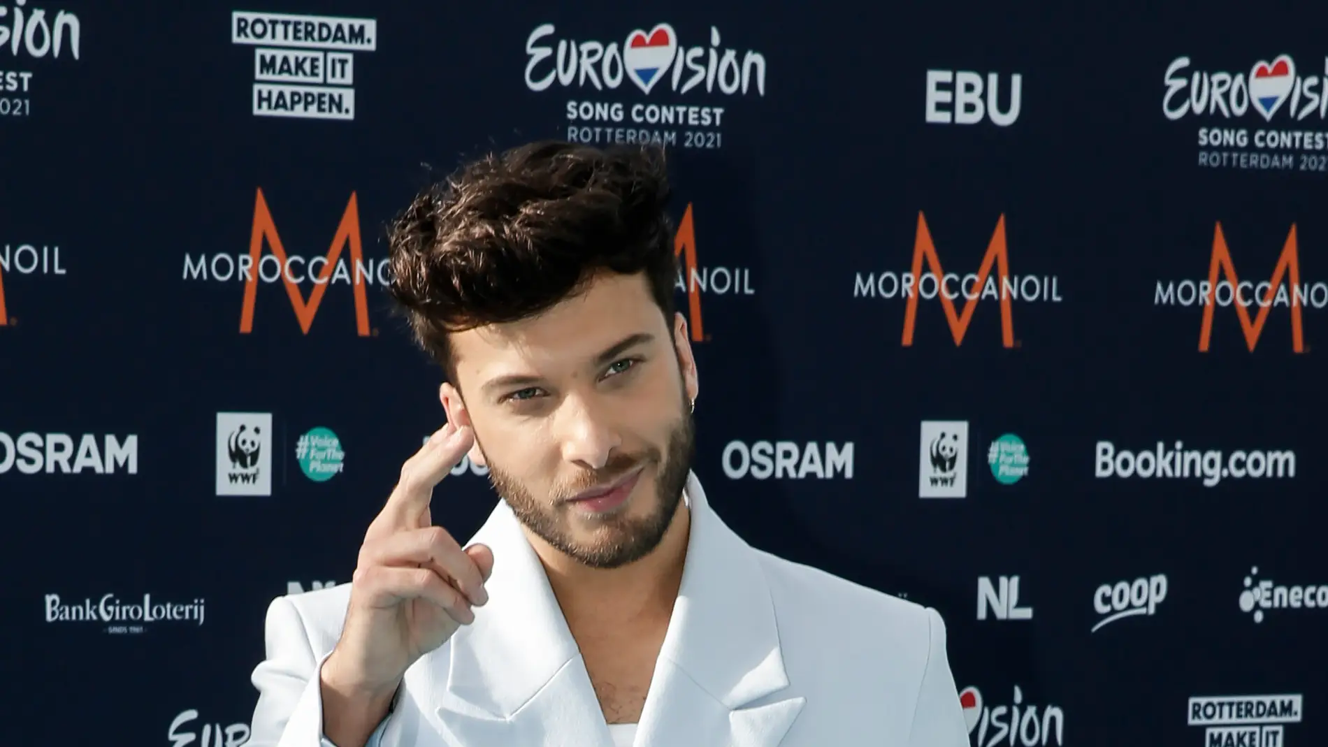 Blas Cantó, en el Festival de Eurovisión