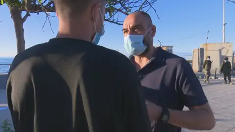 Inmigrante subsahariano. Inmigrante subsahariano.