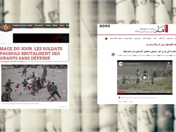 La prensa marroquí informa de la crisis en Ceuta La prensa marroquí informa de la crisis en Ceuta