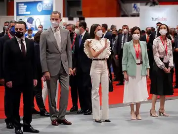 Los Reyes inauguran Fitur 2021 Los Reyes inauguran Fitur 2021