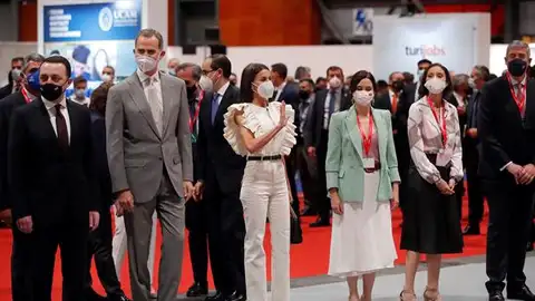 Los Reyes inauguran Fitur 2021 Los Reyes inauguran Fitur 2021