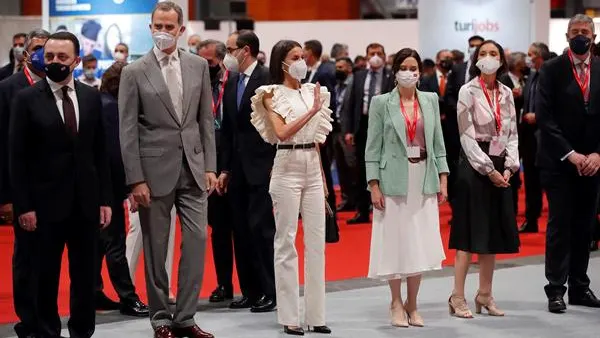 Los Reyes inauguran Fitur 2021 Los Reyes inauguran Fitur 2021