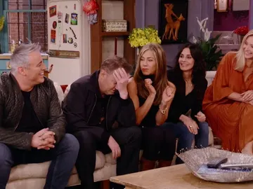 'Friends': Jennifer Aniston, Courteney Cox, Lisa Kudrow, Matt LeBlanc, Matthew Perry y David Schwimmer 'Friends': Jennifer Aniston, Courteney Cox, Lisa Kudrow, Matt LeBlanc, Matthew Perry y David Schwimmer