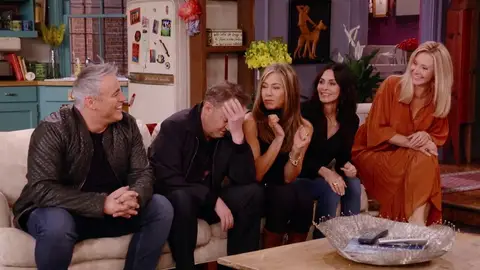 'Friends': Jennifer Aniston, Courteney Cox, Lisa Kudrow, Matt LeBlanc, Matthew Perry y David Schwimmer  'Friends': Jennifer Aniston, Courteney Cox, Lisa Kudrow, Matt LeBlanc, Matthew Perry y David Schwimmer
