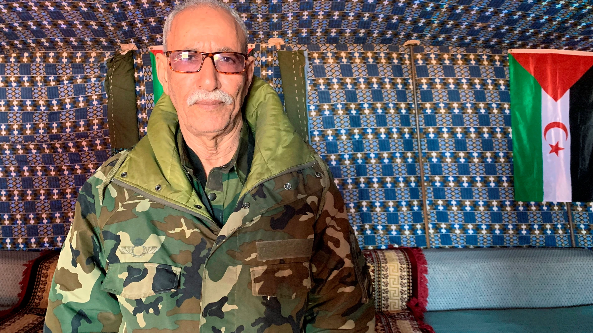 Brahim Ghali, líder del Frente Polisario