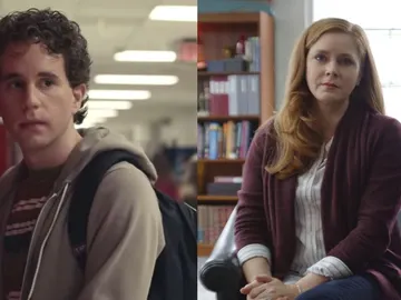 Ben Platt y Amy Adams en 'Dear Evan Hansen' Ben Platt y Amy Adams en 'Dear Evan Hansen'