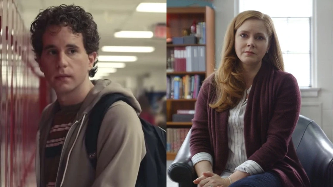 Ben Platt y Amy Adams en 'Dear Evan Hansen' Ben Platt y Amy Adams en 'Dear Evan Hansen'