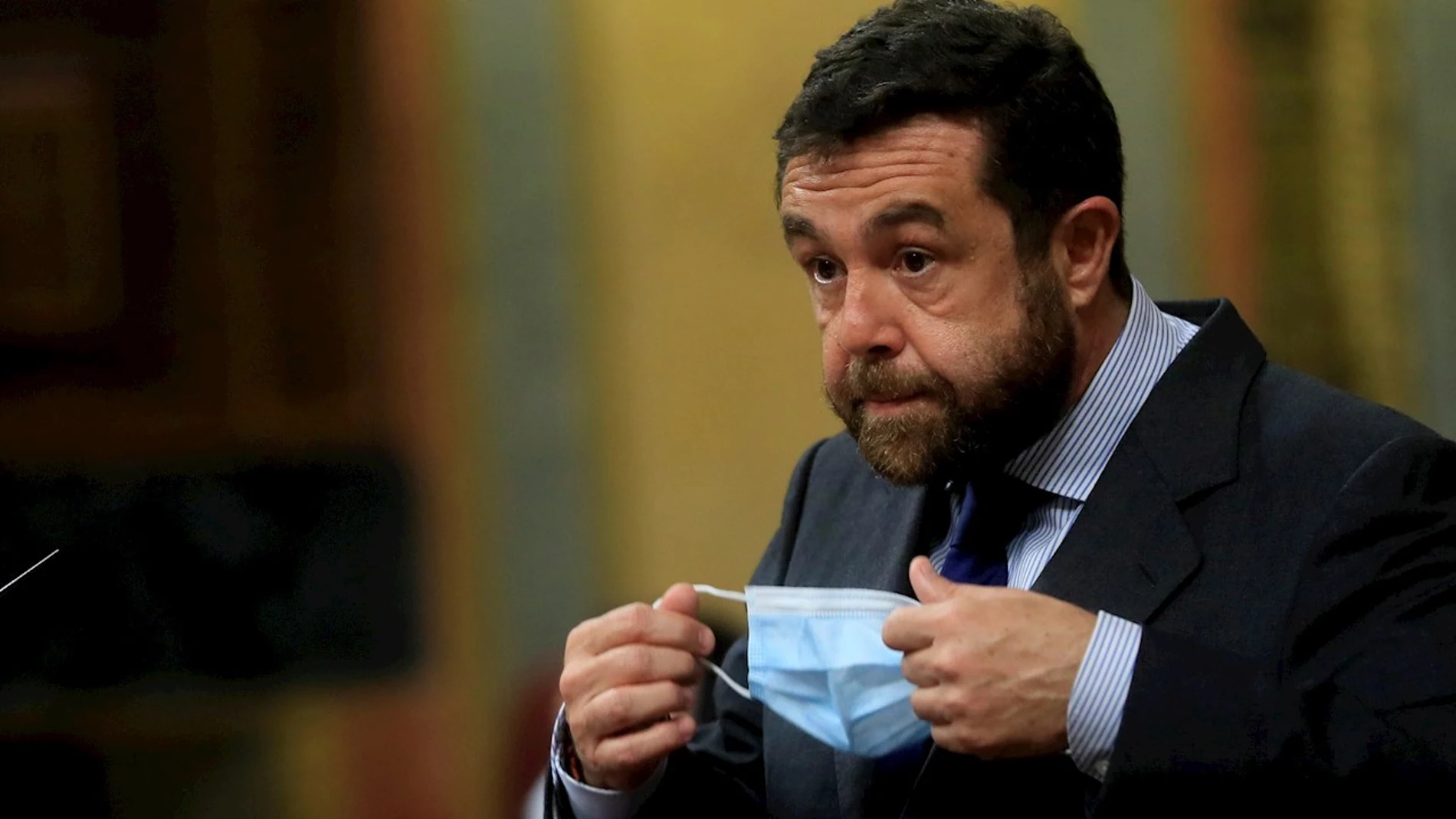 El diputado de Ciudadanos Miguel Ángel Gutiérrez interviene durante la sesión plenaria del Congreso de los Diputados El diputado de Ciudadanos Miguel Ángel Gutiérrez interviene durante la sesión plenaria del Congreso de los Diputados