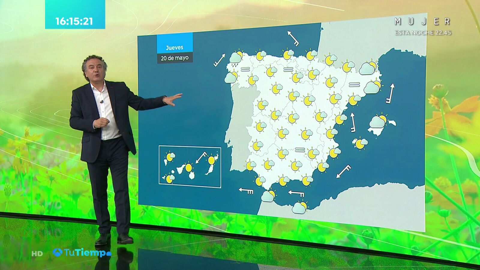  La previsión del tiempo hoy: Jornada de tiempo estable con lluvias dispersas en el este de Cataluña