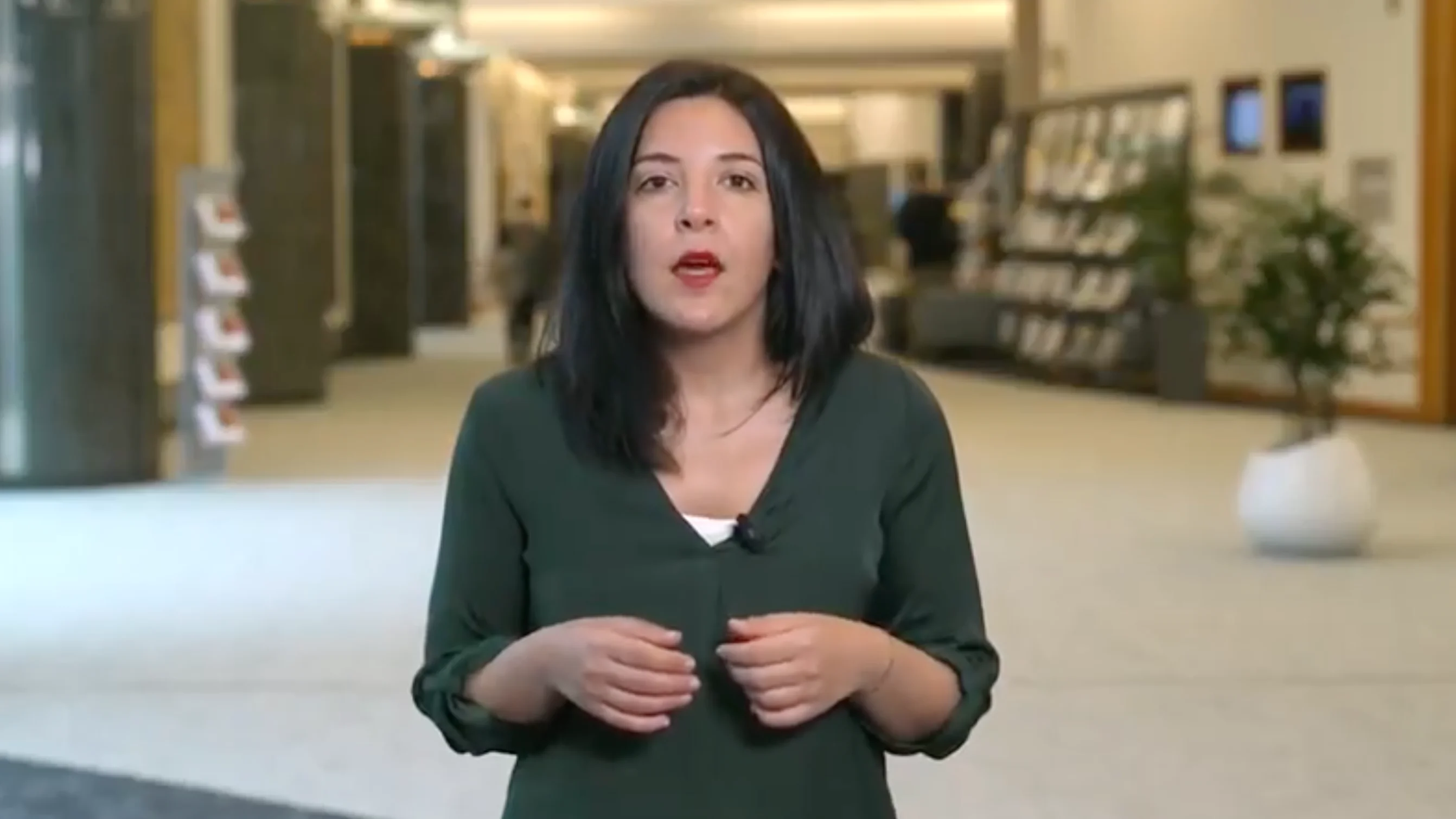 Idoia Villanueva, eurodiputada de Podemos 