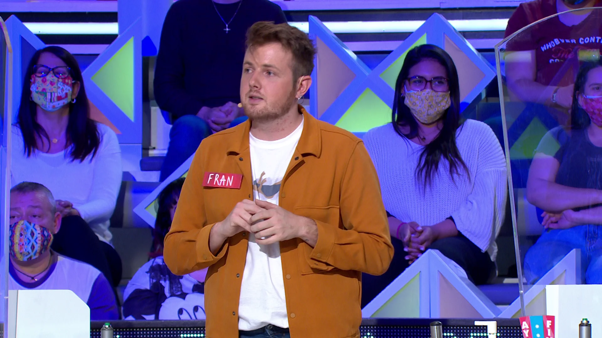 Un concursante, a Jorge Fern&aacute;ndez: &ldquo;Se dice por las redes que eres un poquito gafe&rdquo;