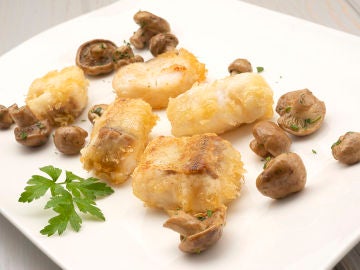 Receta de merluza en tempura con setas, de Arguiñano: "En 1 minuto está hecha"