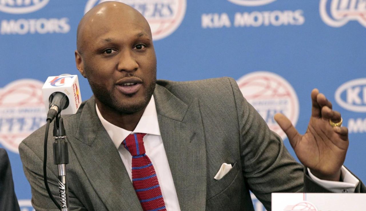 El exjugador de la NBA, Lamar Odom El exjugador de la NBA, Lamar Odom