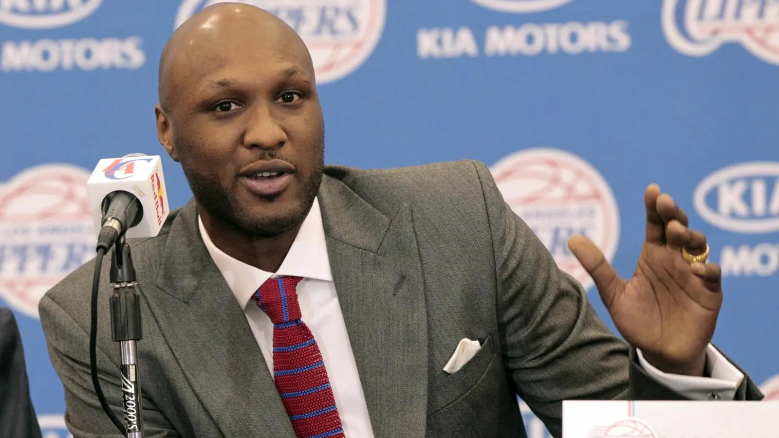 El exjugador de la NBA, Lamar Odom