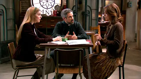 Maica y Gorka, cara a cara con la madre adoptiva de su hijo Maica y Gorka, cara a cara con la madre adoptiva de su hijo