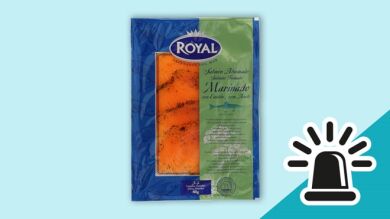 Alerta sanitaria por la presencia de listeria en un lote de salmón ahumado marinado fabricado en España