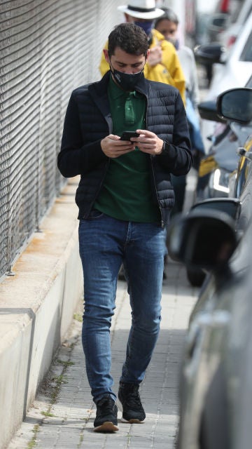 Iker Casillas, en Madrid