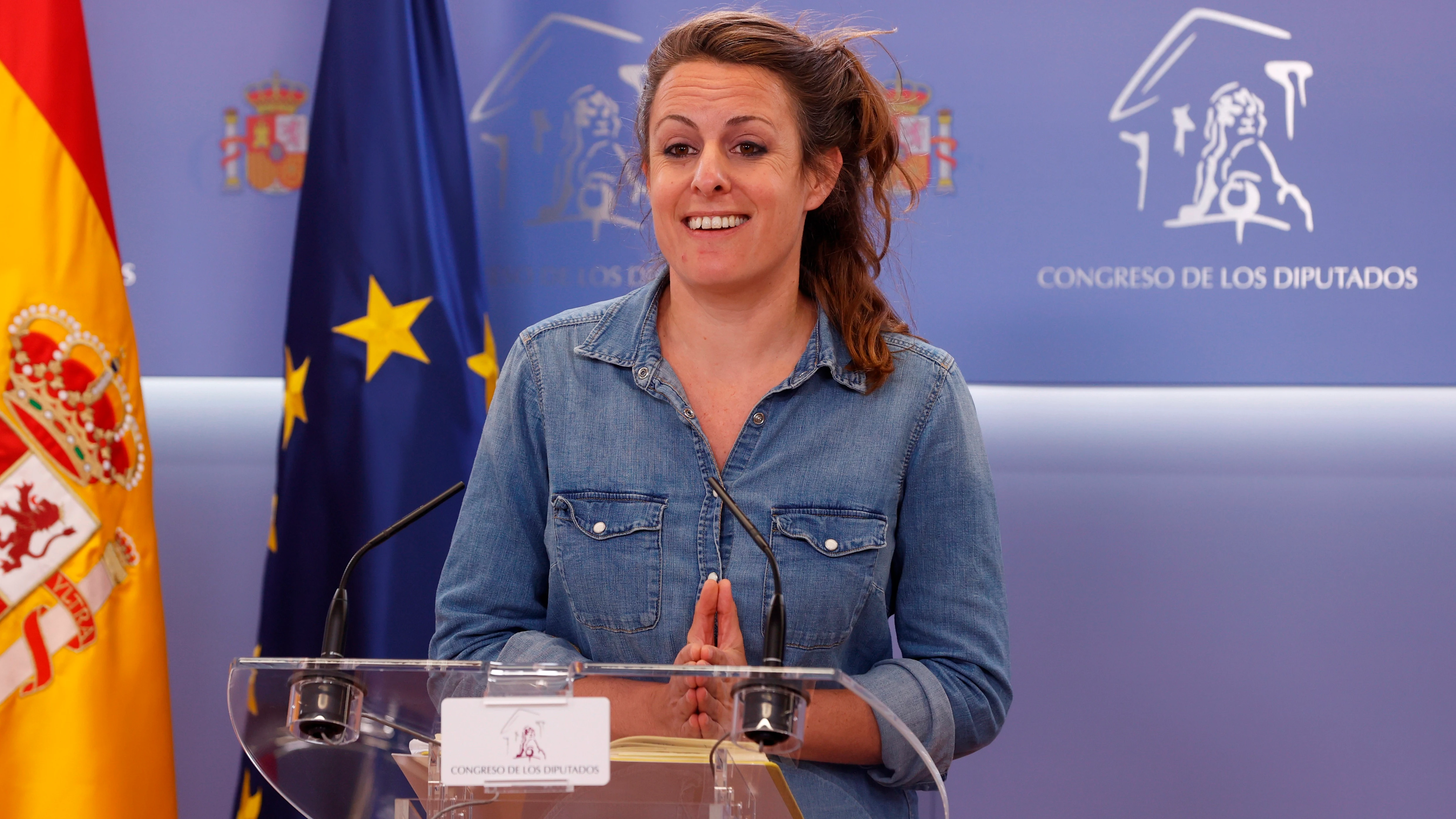 La portavoz parlamentaria de la CUP, Mireia Vehí La portavoz parlamentaria de la CUP, Mireia Vehí