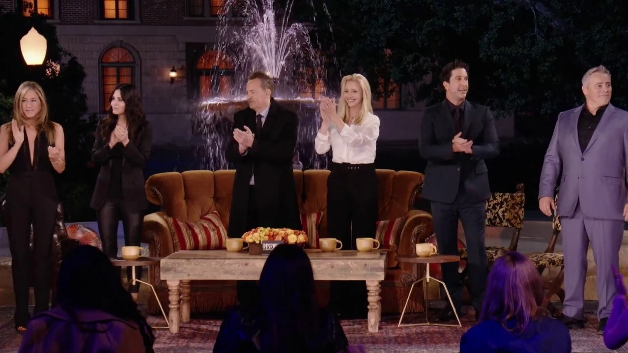 Reuni&oacute;n de 'Friends'
