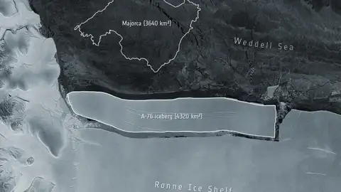 Iceberg A-76 Iceberg A-76
