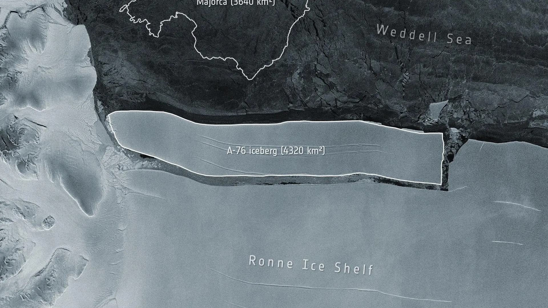 Iceberg A-76 Iceberg A-76